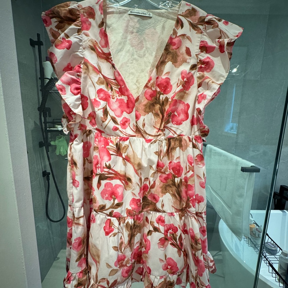 Abercrombie & Fitch Pink Floral Dress